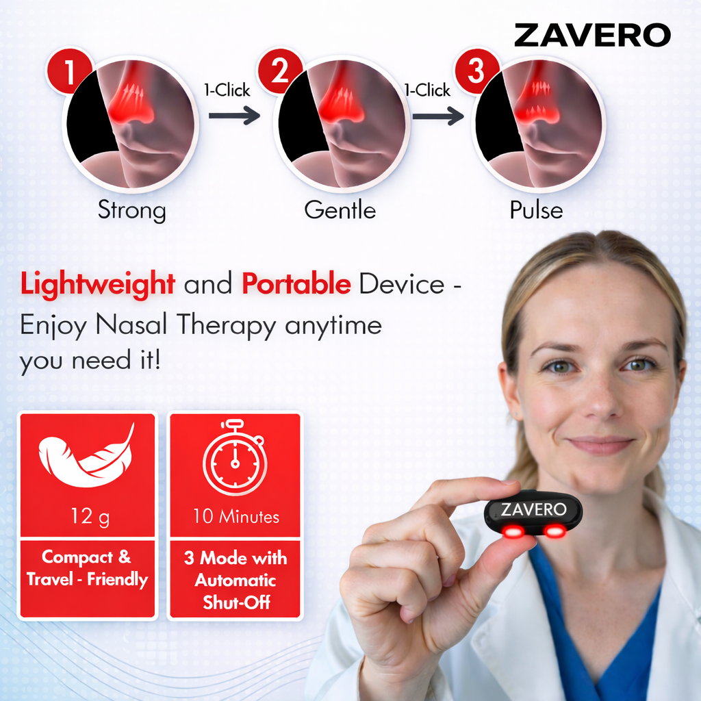 ZAVERO™ Nasal Relief Light Therapy